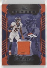 2023 Panini Absolute Heroes Memorabilia 182/199 Justin Simmons #AH-5 0vc5
