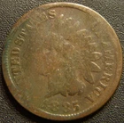 1885 Indian Head Cent — photo from another recent sale