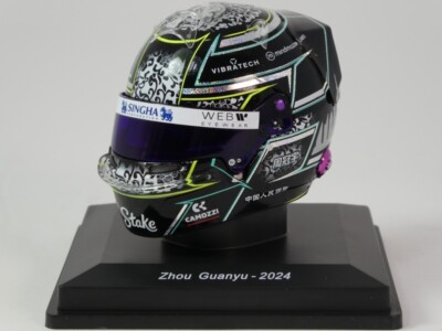 Spark Helmet #24 Zhou Guanyu Sauber F1 Gp 2024 1/5 5HF148