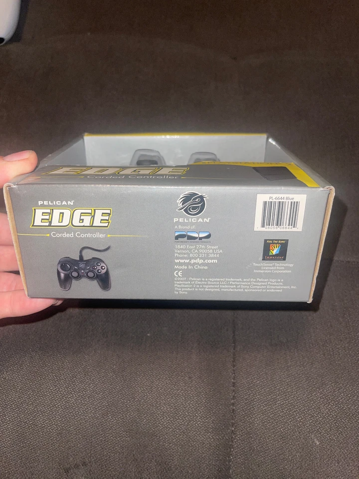 EDGE Pelican PL-6644 Wired Controller Gamepad for Sony Playstation 2 PS2. NEW - Image 3 of 4