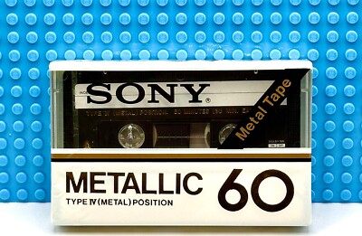 5 Cassettes Sony ZX 60 - NOS Scellées - Neuf Sous Blister