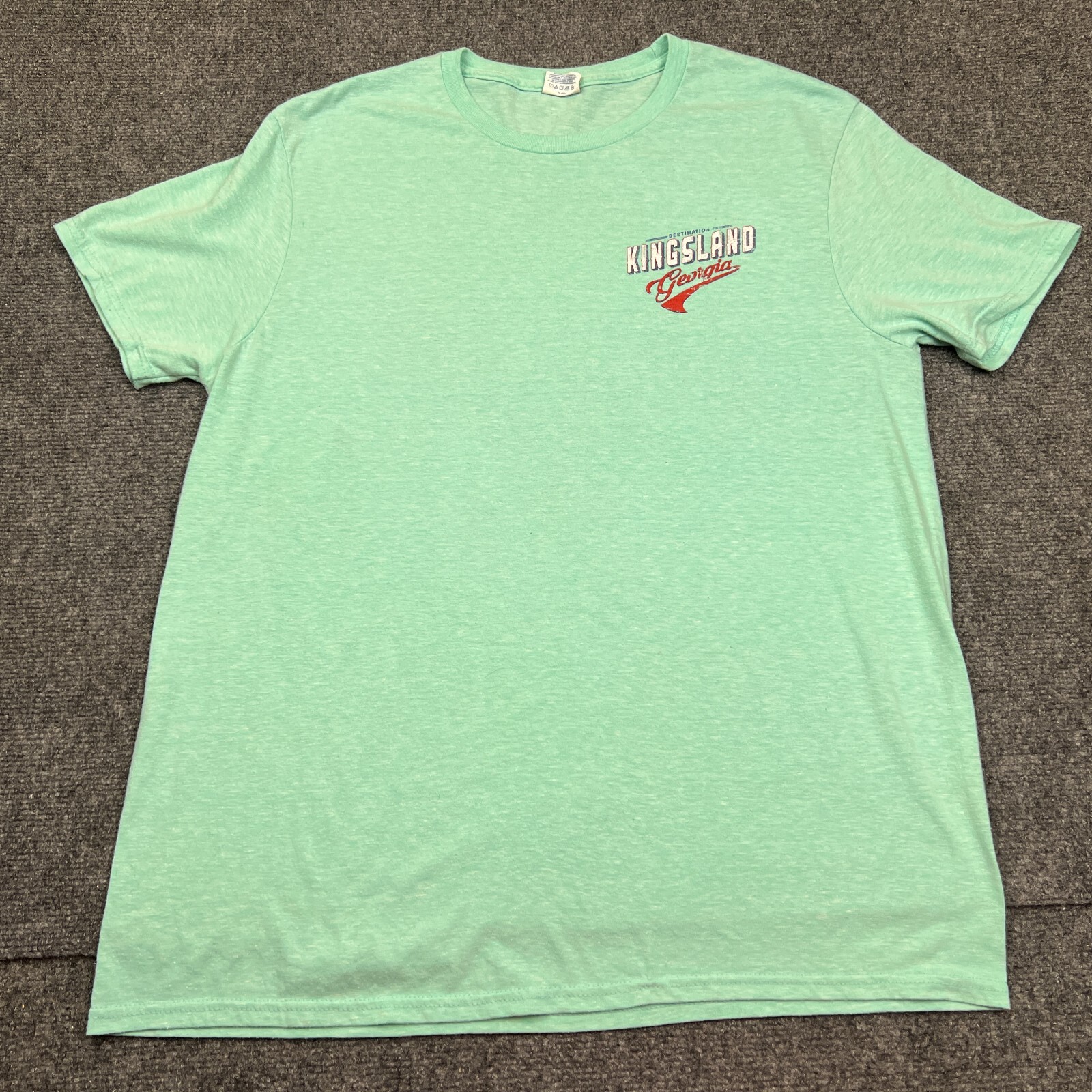 Delta Paradise Found Destination Kingsland Georgia T Shirt Medium Green Tee