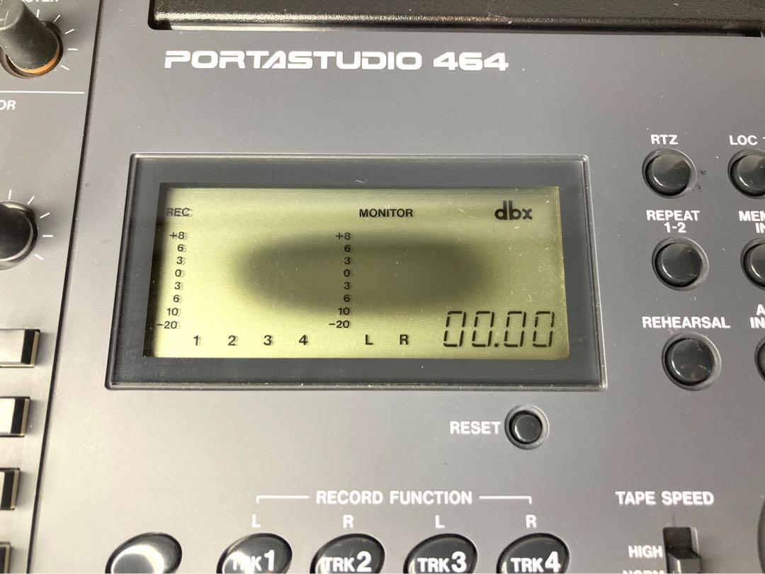 TASCAM PORTASTUDIO 464 カセットレコーダー Tascam Portastudio 464 Cassette 4-Track Recorder Analog Mixer