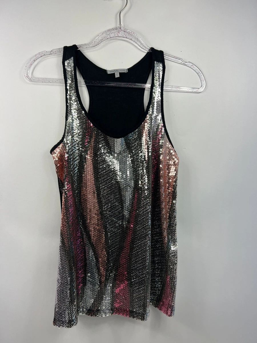 Charlotte top russe sequin