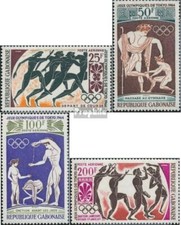 Briefmarken Gabun 1964 Mi 203-206 (kompl.Ausg.) postfrisch Olympia