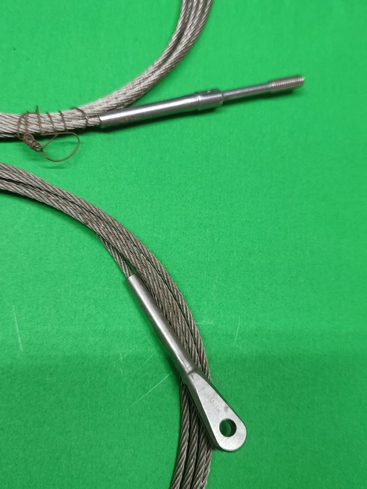 Conjunto de cables NAS303-R27-0896 Beechcraft Aviación, Lote de 2 Foto 3 de 4