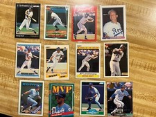 George Brett Lot Of 12 Cards