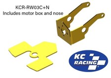 1/24 Slot Car Brass Motor Box Plus Nose - KC Racing KCR-RW03C N 