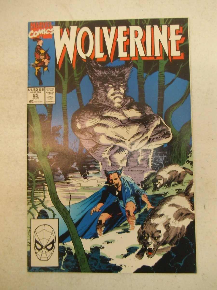 WOLVERINE (1998) SERIES #25 1990 NM NEAR MINT 9.6 9.8 JIM LEE X
