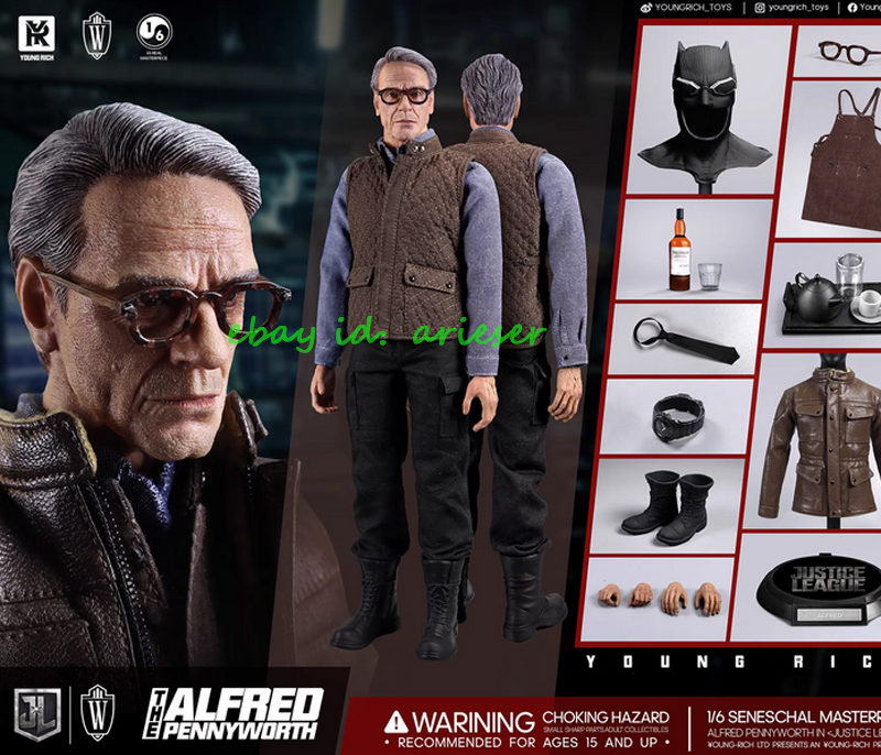Youngrich Toys Yr022 Justice League Butler Ah Fu The Alfred