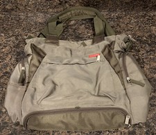 Skip Hop Duo Stylish Diaperbag waterproof w/ Changing Pad, olive 14 Pockets