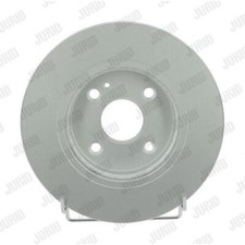 JURID Bremsscheiben vorne Ø258 mm belüftet für Mazda 2 DE_ DH_3 DE MX-5 IV ND