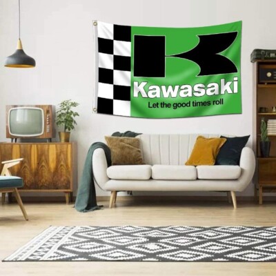 Mitsubishi Racing 3x5 Ft Banner Flag Motorcycle Garage Wall - Foto 6