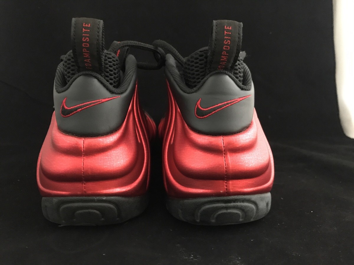 Nike Air Foamposite Pro Mens 624041-604 University Red Black