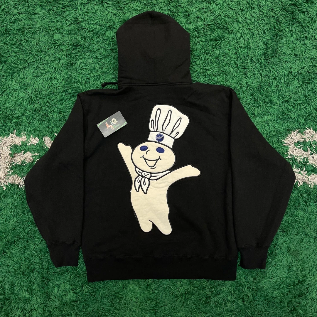 Supreme Doughboy Zip Up Hoodie (Black)