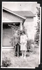 VINTAGE PHOTOGRAPH 1929 FLAPPER GIRL DRESS FASHION SPOKANE WASHINGTON OLD PHOTO