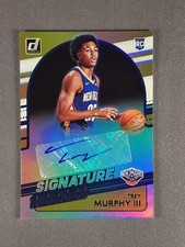 2021-22 Panini Donruss Signature Series #SS-TM3 Trey Murphy III Rookie Card Auto