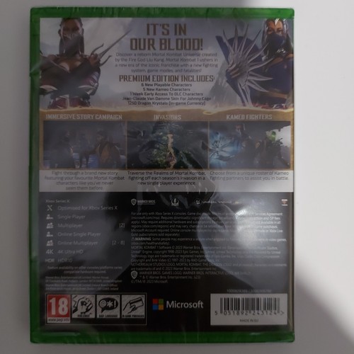 Mortal Kombat 1 Premium Edition - Xbox Series X - Brand new sealed - Picture 2 of 17