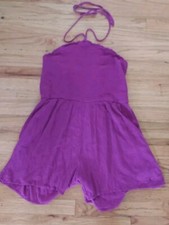 Womens Summer Short Romper Purple Size XXL Wild Fable Pockets