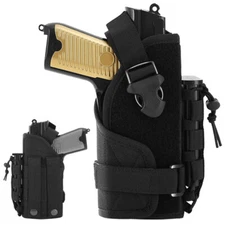 Tactical Molle Holster Universal Belt Pistol Holster for Hand Gun Air Soft Pouch