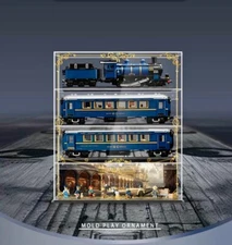 Theme Display Case For LEGO 21344 The Orient Express Train UV printed