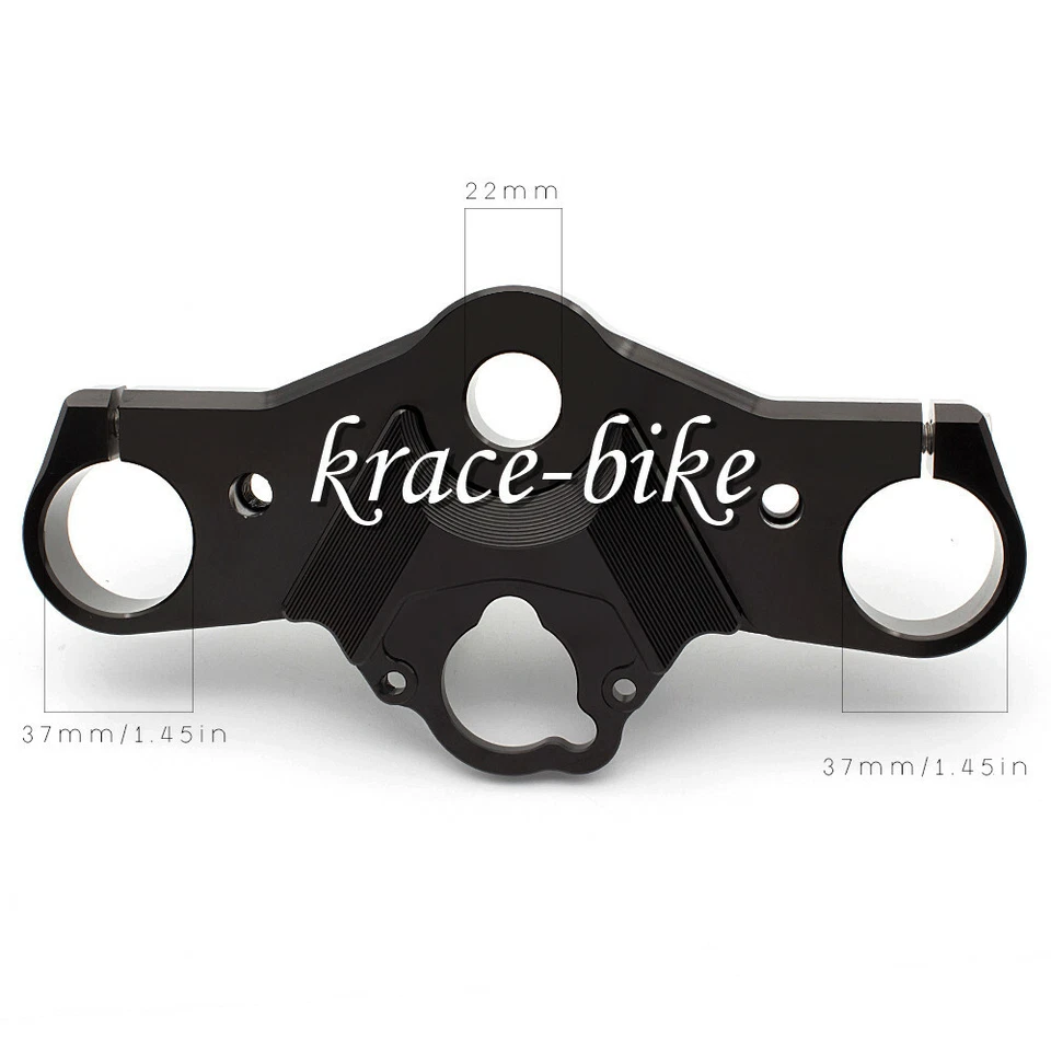 Horquillas de montaje de abrazadera superior delantera triple árbol CNC de 37 mm para GSX250R 2016-2018 Foto 3 de 4