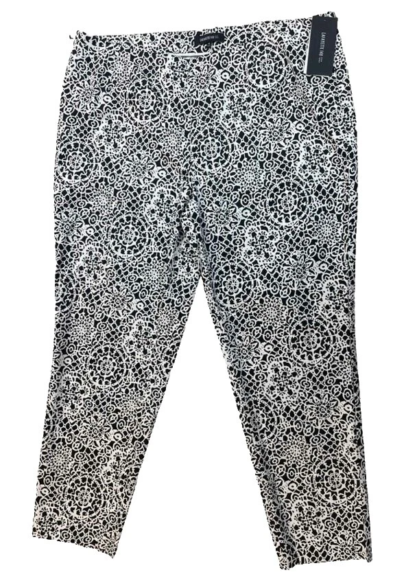 White Regular Size Pants for Women's 16 Size