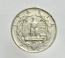 VITTORIO EMANUELE III 1901-1945  NI/  2 LIRE 1936 RARA