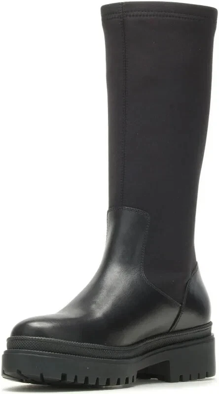 Harley Davidson Mujer Negro Cuero Hasta la Rodilla Lenore Botas Talla 9.5 Euro 41 Foto 2 de 4