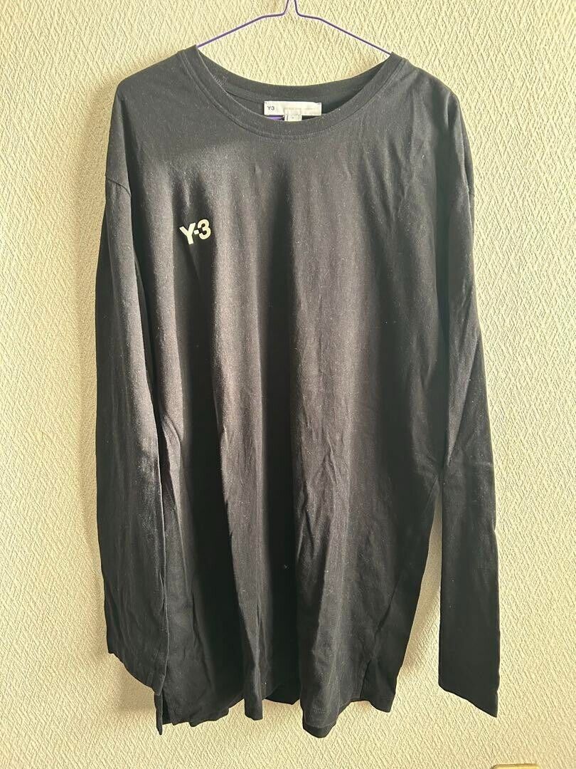 Y-3 adidas Yohji Yamamoto Long sleeve T-shirt Black Cotton Y-3 adidas Yohji Yamamoto Long sleeve T-shirt Black Cotton