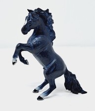 Papo 51522 Black Reared Up Horse Figure 2011 Horse Farm Life Stallion Beauty