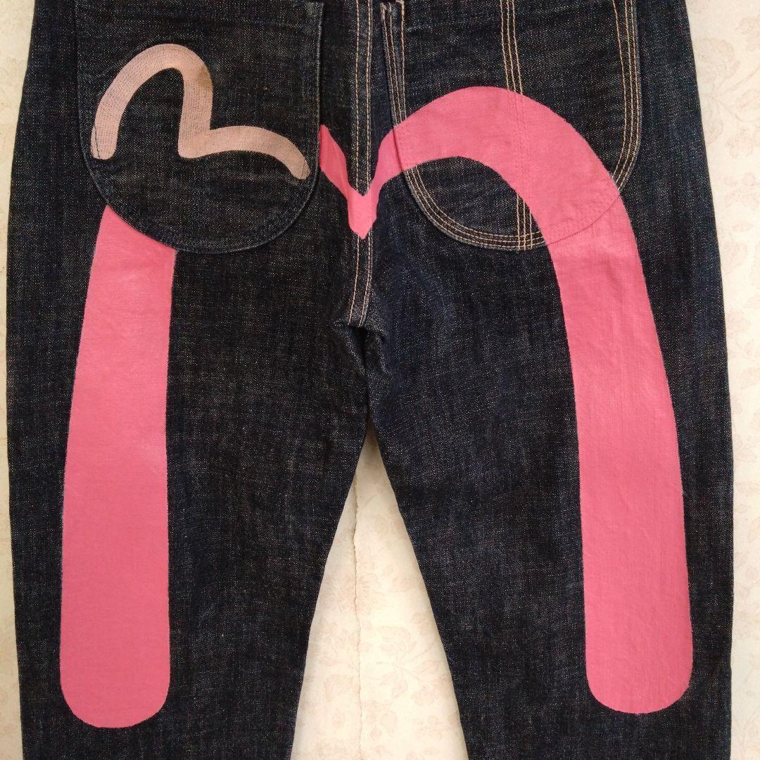 EVISU ✕ YAMANE pink embroidery & big paint W31✕L34 | eBay EVISU ✕ YAMANE pink embroidery & big paint W31✕L34 | eBay