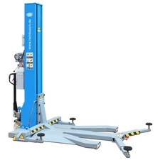 Twin Busch ® 1 Säulen Hebebühne 2,5 t MOBIL - ULTRAFLACH - jetzt 20 % flacher