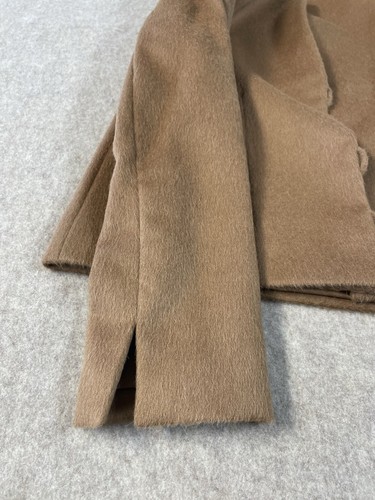 LANART 100% Baby Alpaca Jacket Button-Up Long Sleeve Lined Soft Blazer Women M - Picture 9 of 13