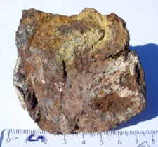 204 grams Al Haggounia 001 as found Meteorite ( EL-Melt Rock )  from Greg Hupe