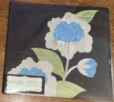 NEW Recollections Signature Scrapbook Album 12x12 Brown Swede Floral Print Cover