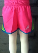 University of Alabama Youth Girls Neon Shorts by Colosseum