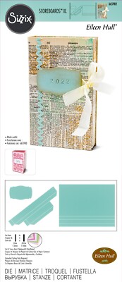 Sizzix Bigz XL Skinny Mini Book Box die #665982 Retail $45.99 by Eileen Hull