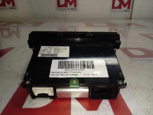 30797719 Schermo Multifunzione per VOLVO C30 1,6 R-Design 2007 5720286 - Foto 3 di 9
