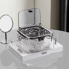 Hair Accessories Organizer Acrylic Storage Box Clear Hair Tie Organizer for Head