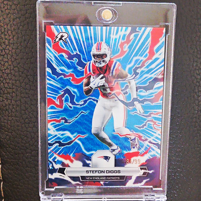Topps 2026 Stefon Diggs New England Patriots Football Card #67 Serial /99