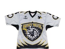 RARE HEAVY METAL #25 AUTHENTIC PRO BEACH ROLLER HOCKEY PBH JERSEY SIZE 54