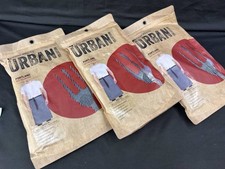 Lot of 3 Chef Works Portland Bistro Aprons Indigo Blue Denim 30x31.5 New