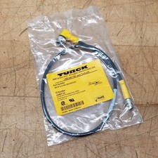 Turck WK 4T-0.5-PSG 3M/S90/S101 4318M Cordset, U0907-53, 125VAC/VDC, 4A - NEW