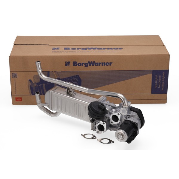 Borgwarner AGR Ventil + KüHler FüR VW Polo 5 Ibiza 4 Fabia 2 1.6 TDI 03L131512DP-image