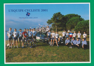 Fdj Francaise Des Jeux MOA Shirt Maillot Bike Cycling