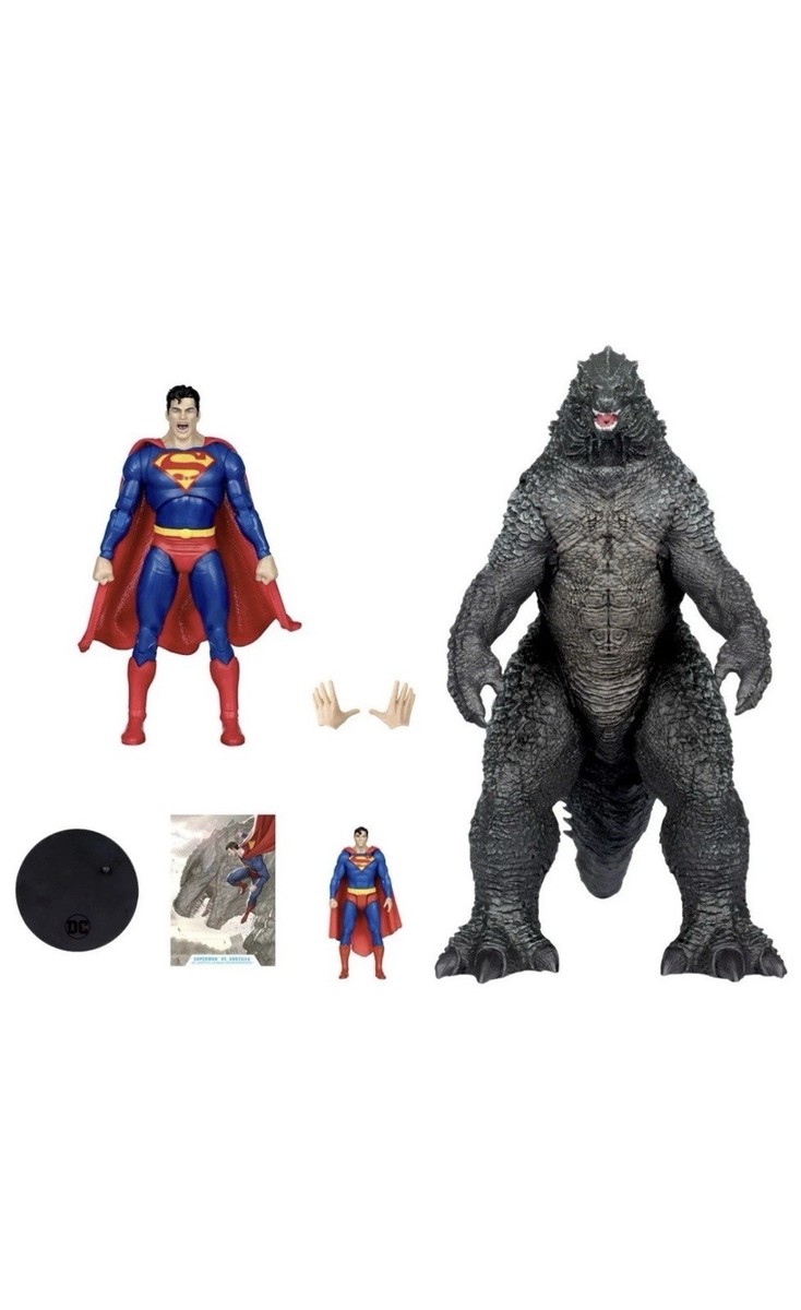 DC Multiverse Superman Vs Godzilla Monsterverse 2-Pack McFarlane