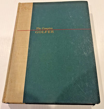 1954 The Complete Golfer Herbert Warren Wind Bobby Jones HC Foldout Maps - RARE!