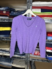 Polo Ralph Lauren cable knit V neck sweater