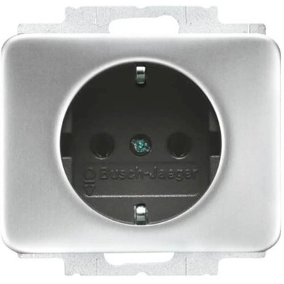 Busch Jaeger Steckdose SCHUKO Steckdoseneinsatz Titan CEE 7 3 2P E 2 STÜCK